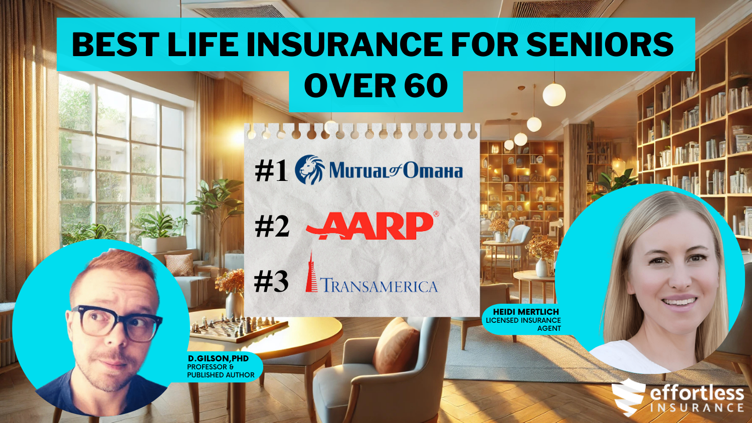 Best Life Insurance for Seniors over 60 in 2025 (10 Standout Companies)