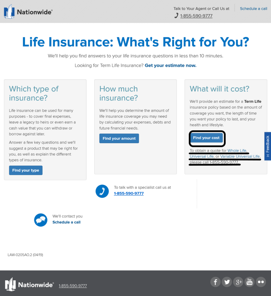 Nationwide Life Insurance Guide [Best Coverages + Rates]