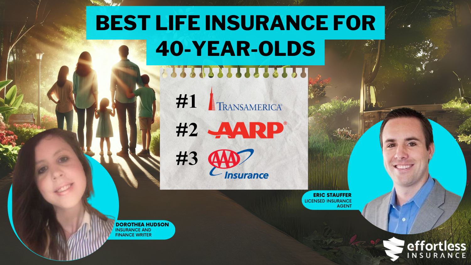 Best Life Insurance for 40-Year-Olds in 2025 (Check Out the Top 10 Companies)