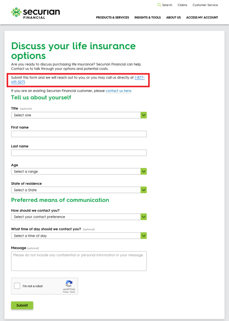 Securian Finanical Life Insurance Guide