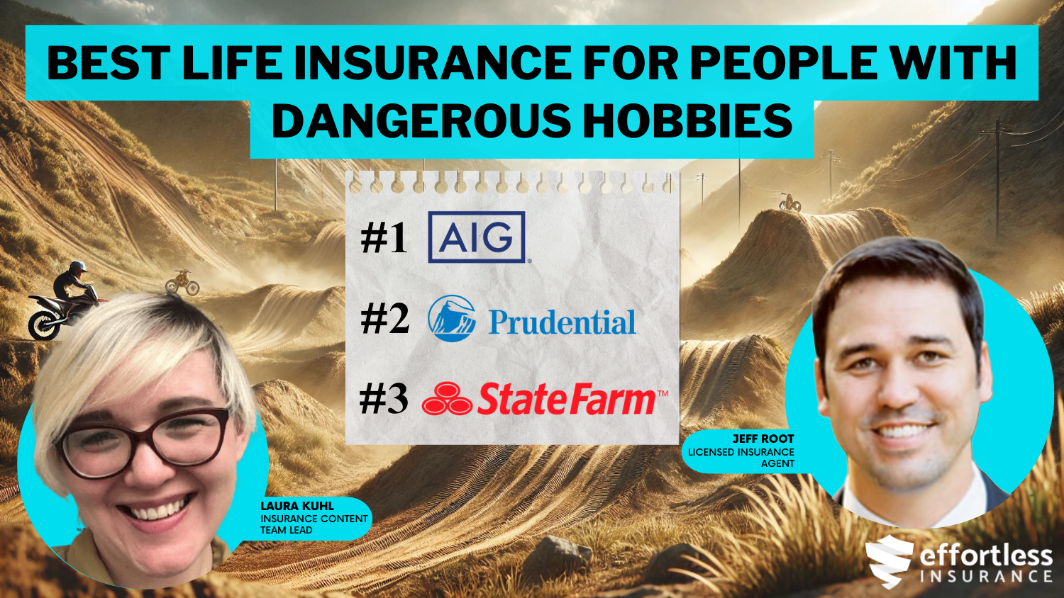 Best Life Insurance for People With Dangerous Hobbies: AIG, Prudential, and State Farm